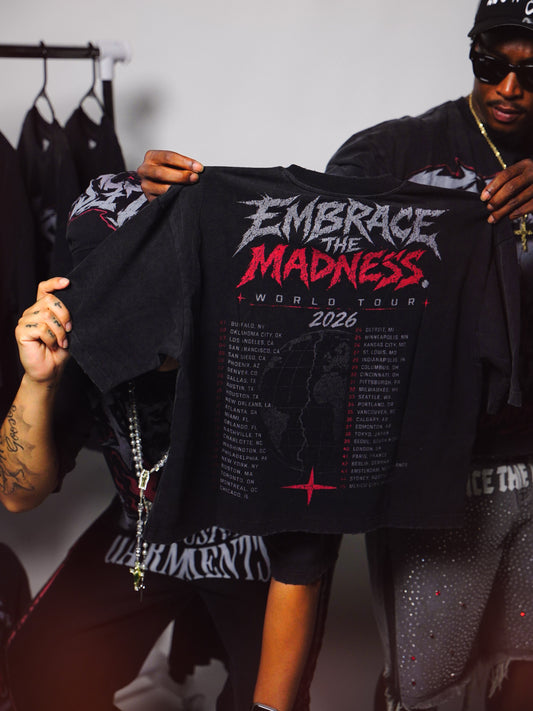 V2 Embrace The Madness World Tour Tee